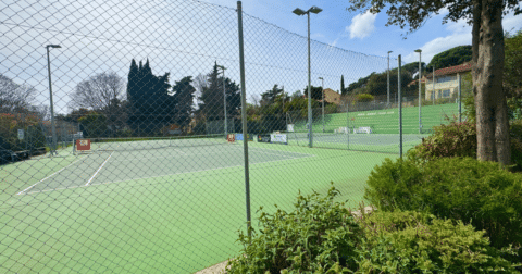 Photo du terrain du tennis club